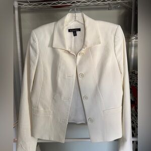 Brooks Brothers Cream Women's Blazer